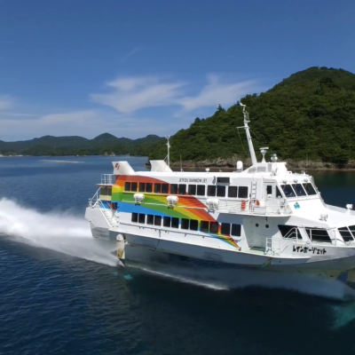 How to Get To the Oki Islands by Fast Ferry Rainbow Jet